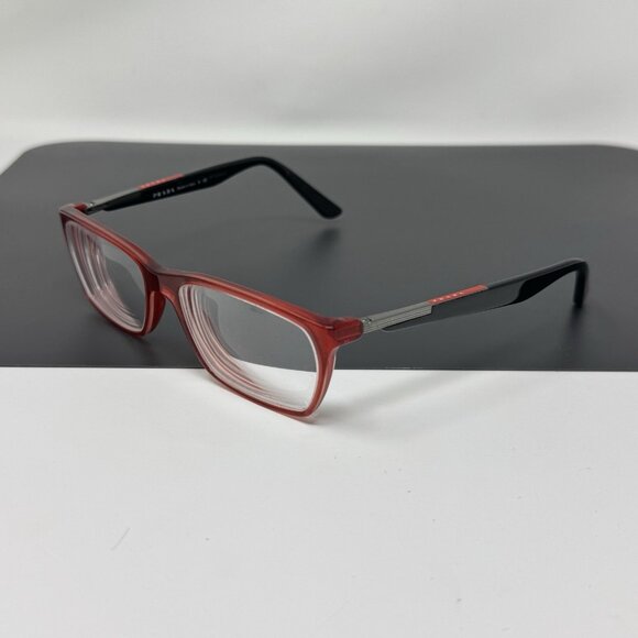 PRADA Red Eyeglasses Frame VPS 01B  AB9-1O1 54 [] 16 140 - Picture 4 of 16